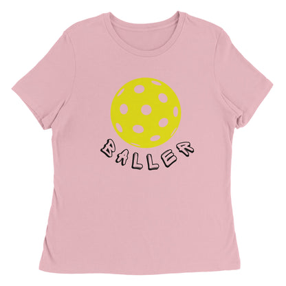 Pickle Baller women's Tee Pnk