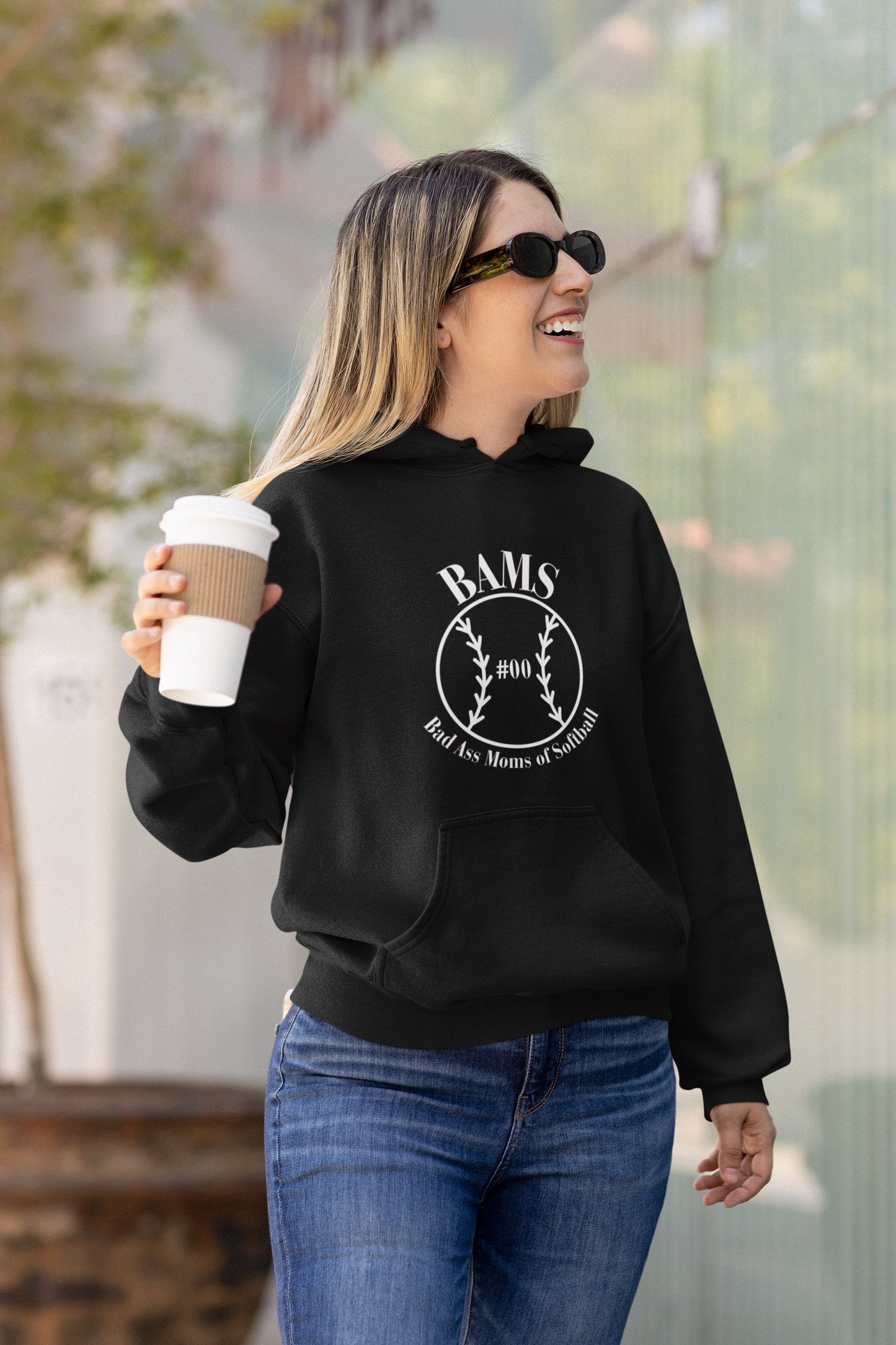 BAMS  Pullover Hoodie Blk