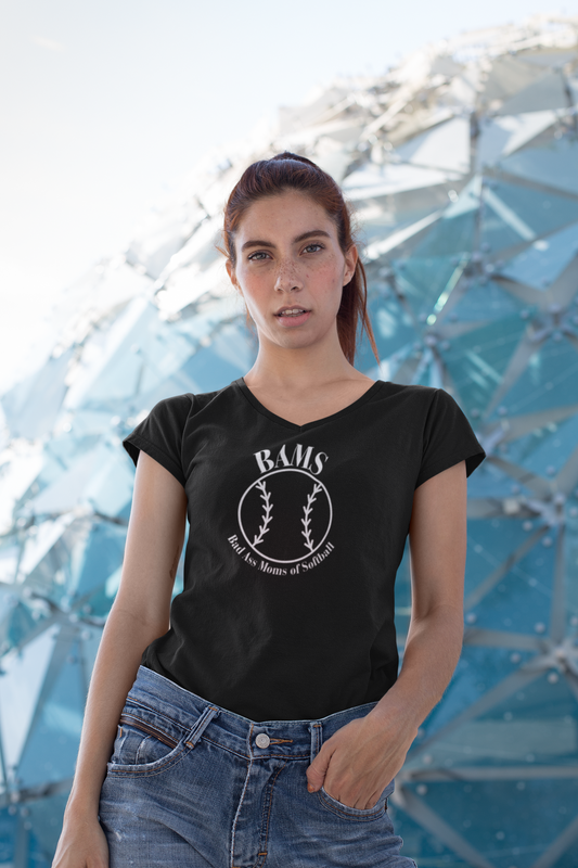 BAMS  Blk V-Neck