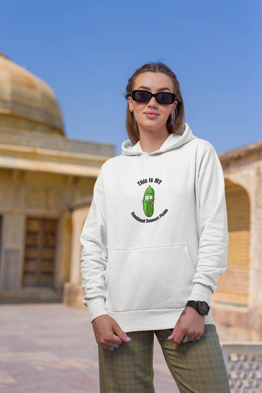 Emotional Pickle  Pullover Hoodie