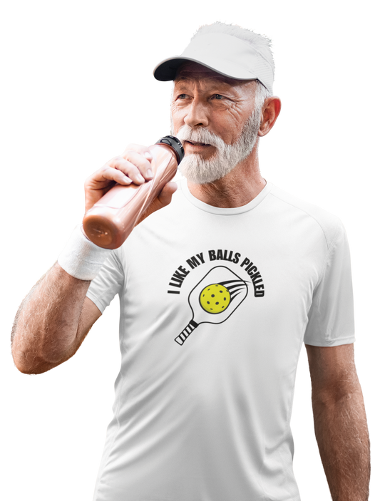 Men's Fitted T-Shirt Pickleballl